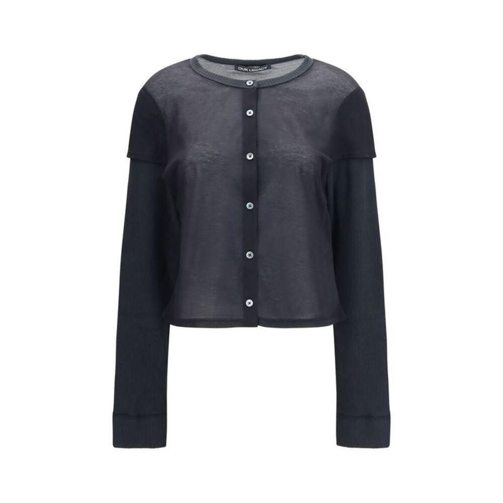 Our Legacy Black Cotton Women's Cardigan